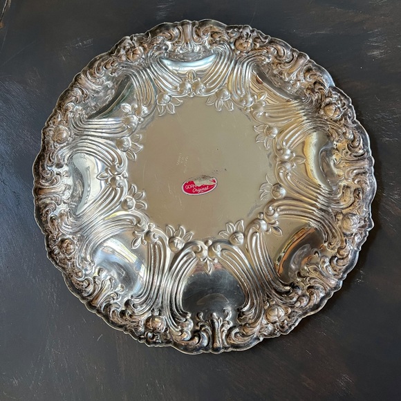 Large bowl- Gorham Versaillies Silver Plate - Picture 4 of 7